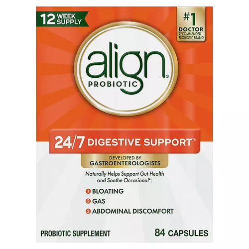 Align Probiotic Digestive Health Supplement Capsules, 84 ct.