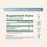 Bloom Nutrition Colostrum & Collagen Peptides, 0.64 lbs.