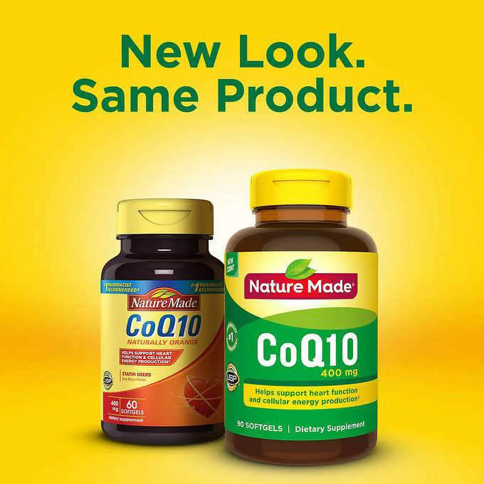 Nature Made CoQ10 400 mg., 90 Softgels