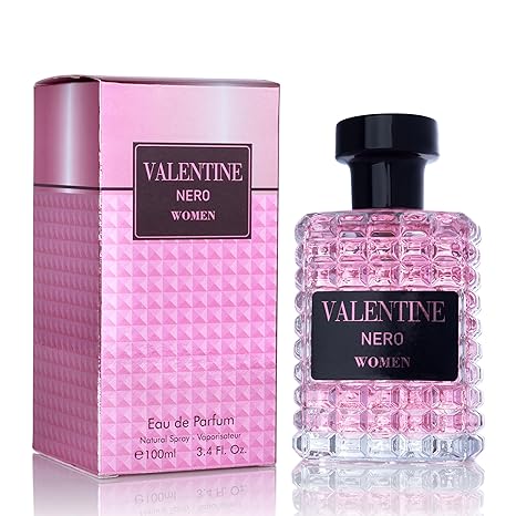 URBAN COLLECTION Valentine for Women Eau De Parfum - Amber Floral Jasmine, Bourbon Vanilla & Woods Oriental-Floral Fragrance with a Modern Twist Elegant 100ml Bottle Packed in Paper Box