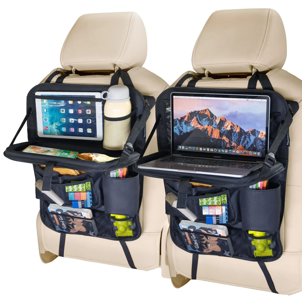 1pc Airplane Seat Back Hanging Bag, Tablet Holder, Car Back Seat Computer Storage