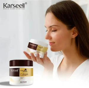 Karseell Hair Repair Mask , Argan Oil Conditioning Collagen Keratin Detox Damage